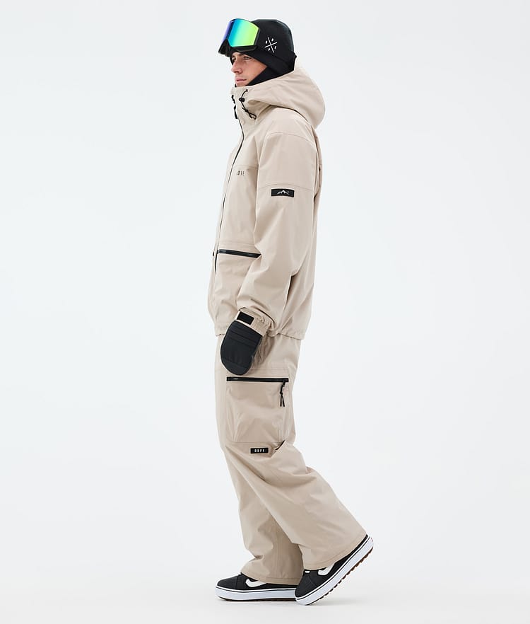Vertex Snowboard Jacket Men Sand, Image 3 of 8