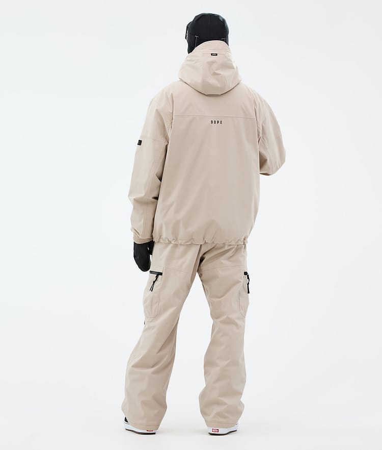Vertex Snowboard Jacket Men Sand, Image 4 of 8