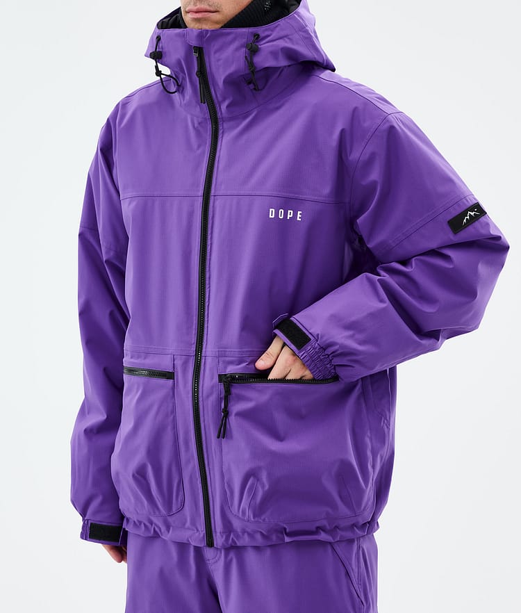 Vertex Ski Jacket Men Vivid Purple, Image 7 of 8