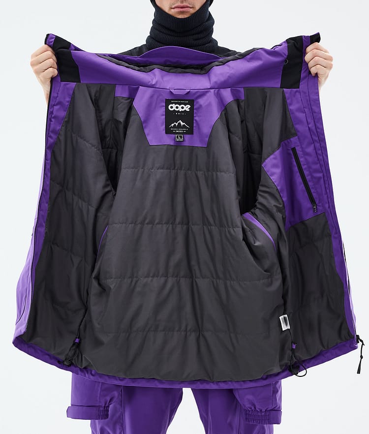 Vertex Ski Jacket Men Vivid Purple, Image 8 of 8