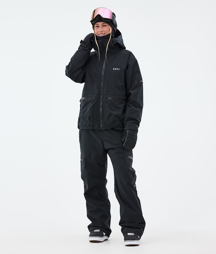 Vertex W Snowboard Jacket Women Black, Image 2 of 8