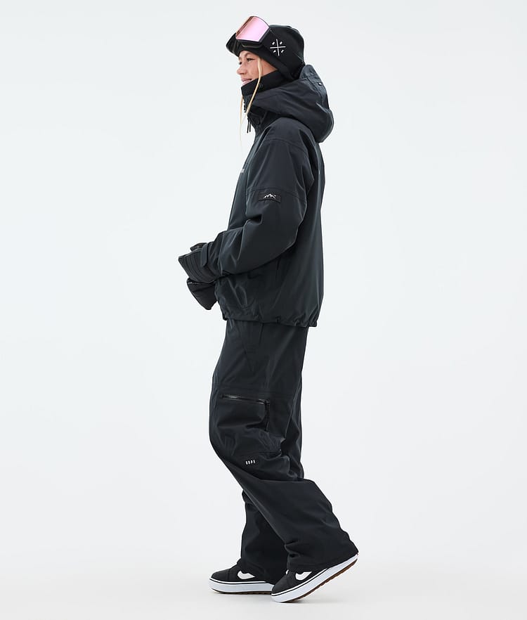 Vertex W Snowboard Jacket Women Black, Image 3 of 8
