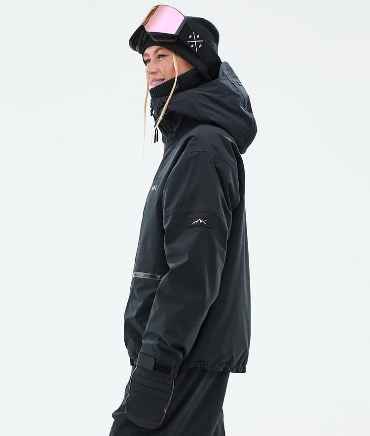 Vertex W Snowboard Jacket Women Black, Image 5 of 8