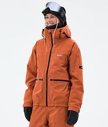 Dope Vertex W Veste de Ski Femme Burned Orange