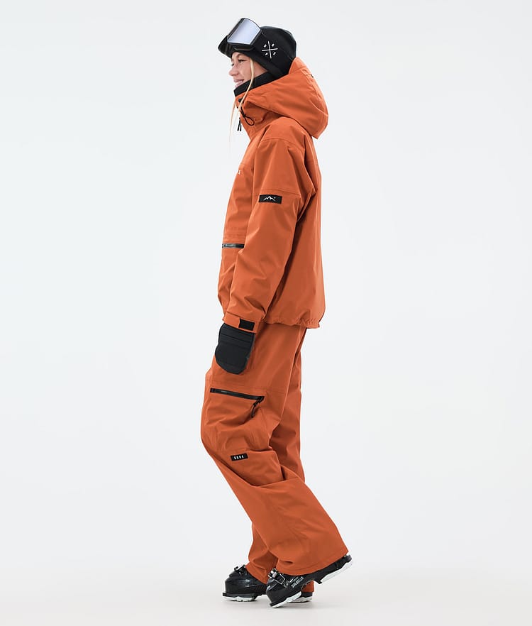Vertex W Ski Jacket Women Burned Orange, Image 3 of 8