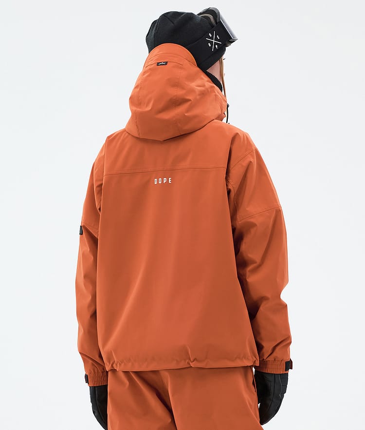 Vertex W Snowboard Jacket Women Burned Orange, Image 6 of 8