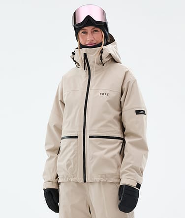 Vertex W Kurtka Snowboardowa Kobiety Sand