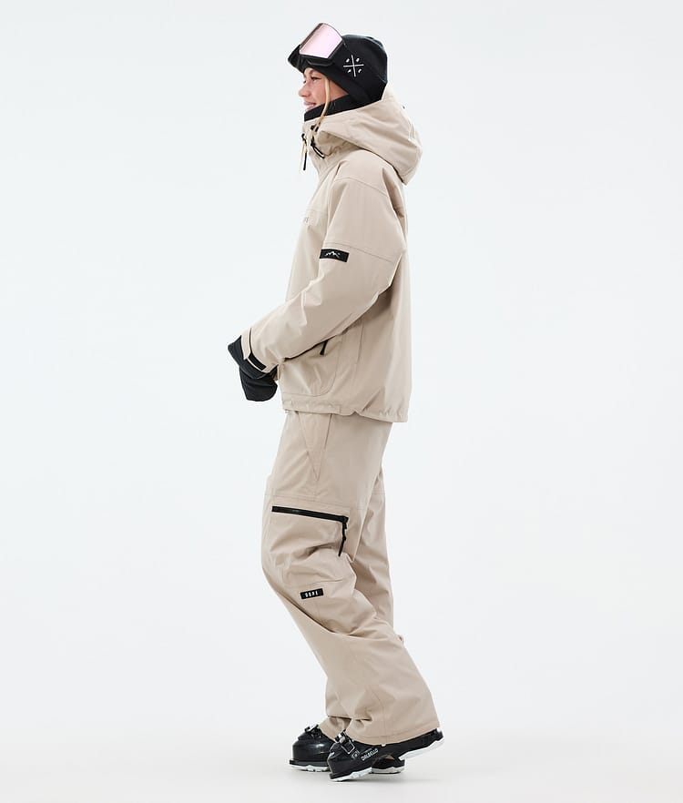 Vertex W Ski Jacket Women Sand, Image 3 of 8
