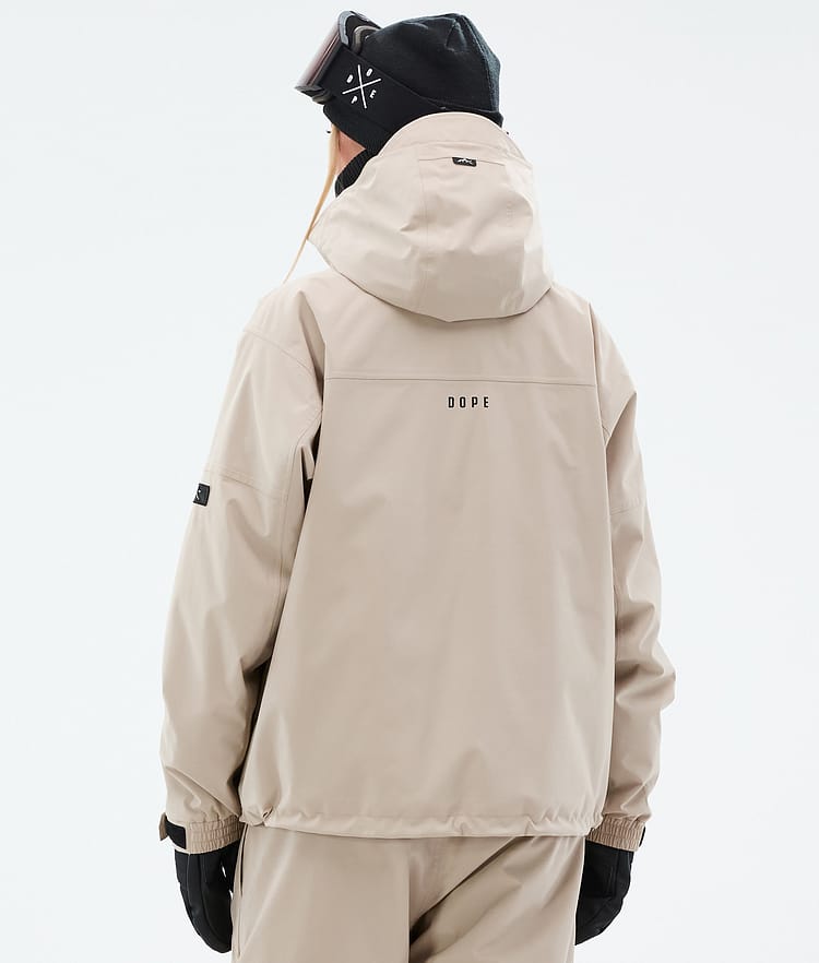Vertex W Snowboard Jacket Women Sand, Image 6 of 8