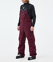 Vertex Ski Pants Men Burgundy