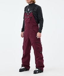 Dope Vertex 25 Pantalon de Ski Homme Burgundy