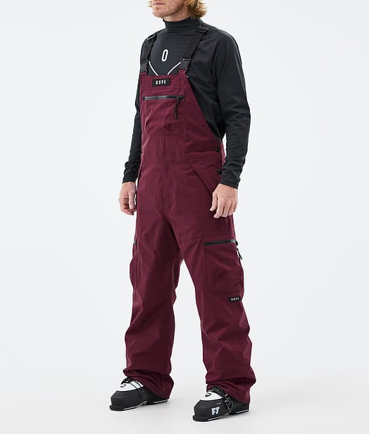 Vertex Ski Pants Men Burgundy