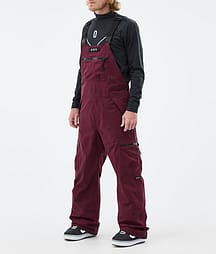 Dope Vertex 25 Pantalon de Snowboard Homme Burgundy
