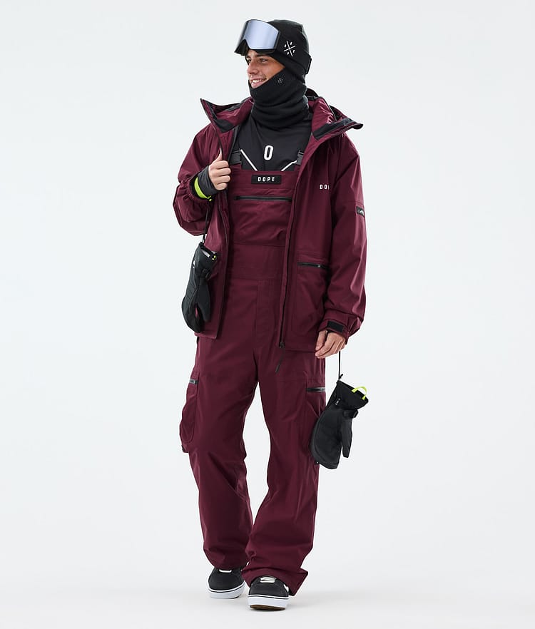 Vertex Snowboardhose Herren Burgundy, Bild 2 von 7