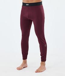 Dope Snuggle Baselayer tights Herre 2X-Up Burgundy
