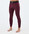 Snuggle Basislaag Broek Heren Burgundy