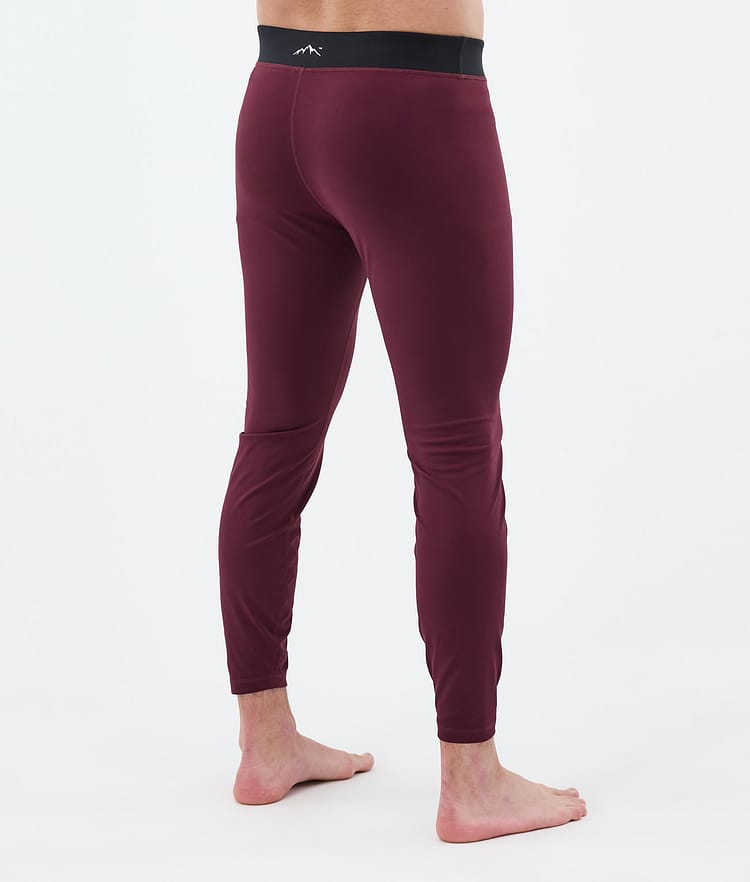 Snuggle Legginsy Termoaktywne Mężczyźni 2X-Up Burgundy, Zdjęcie 2 z 7