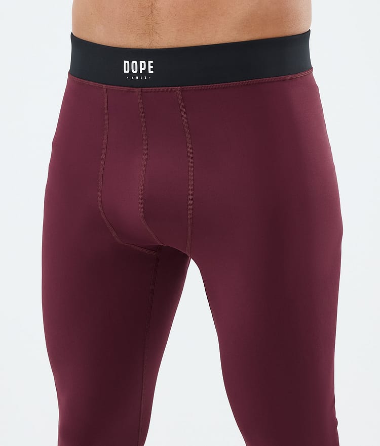 Snuggle Basislaag Broek Heren 2X-Up Burgundy, Image 5 of 7