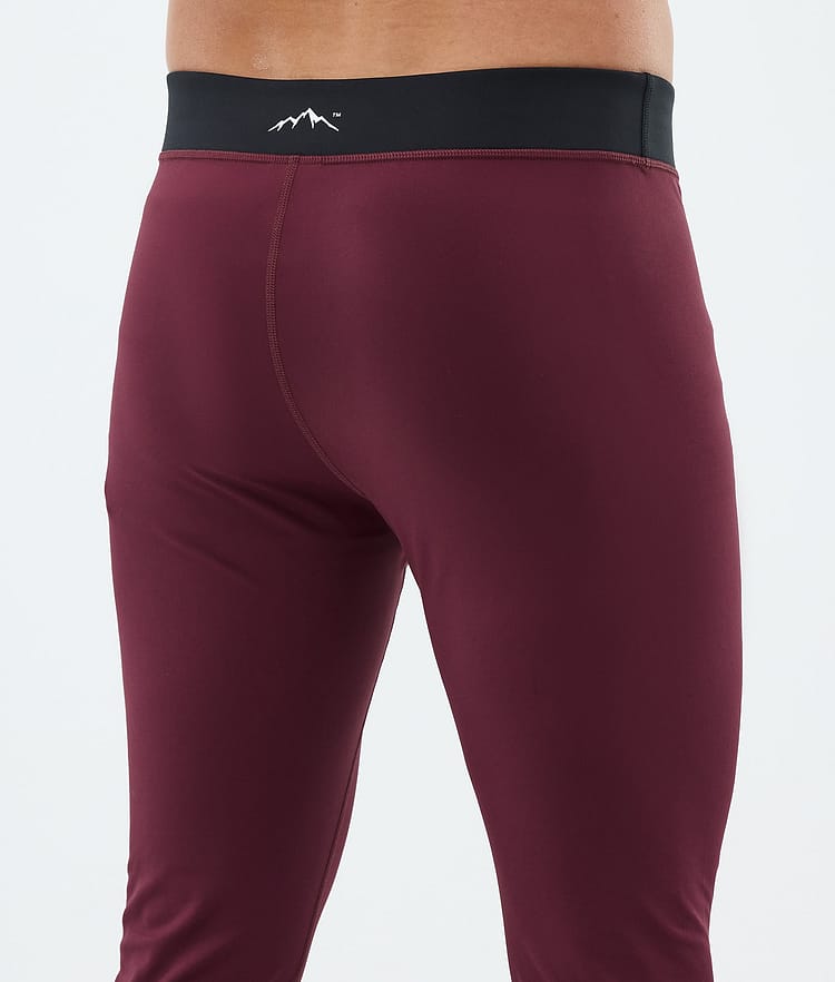 Snuggle Basislaag Broek Heren 2X-Up Burgundy, Image 6 of 7