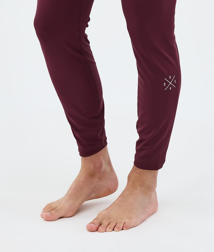 Snuggle Basislaag Broek Heren 2X-Up Burgundy, Image 7 of 7
