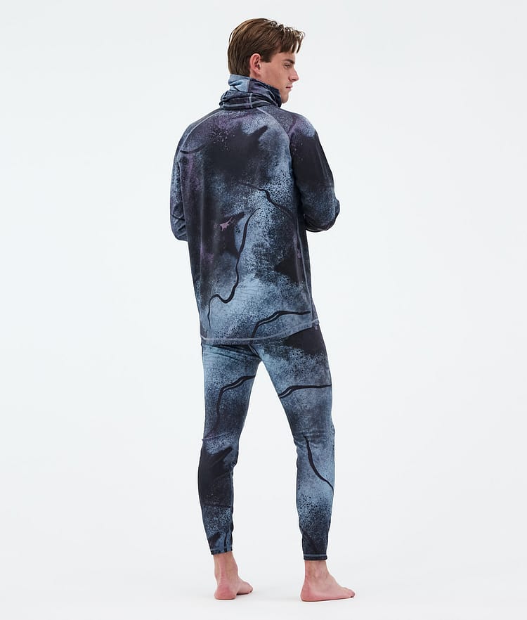Snuggle Baselayer tights Herre 2X-Up Jungle Purple, Billede 4 af 7