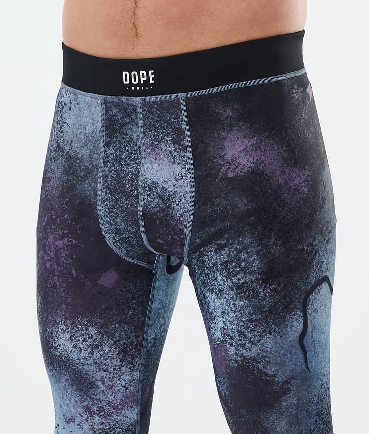 Snuggle Legginsy Termoaktywne Mężczyźni 2X-Up Jungle Purple, Zdjęcie 5 z 7