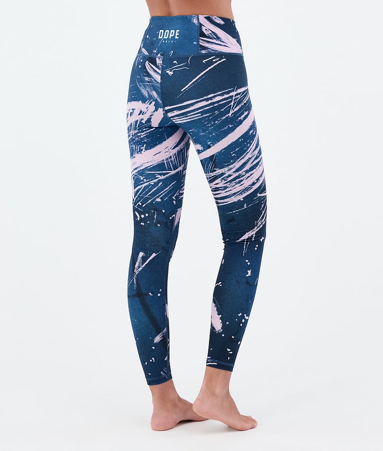 Snuggle W Base Layer Pant Women 2X-Up Carvings Pink, Image 2 of 7