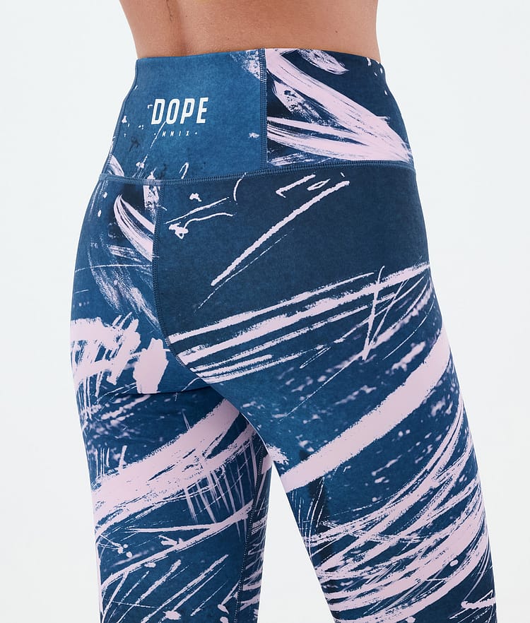 Snuggle W Base Layer Pant Women 2X-Up Carvings Pink, Image 6 of 7