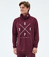 Snuggle Basislaag Top Heren Burgundy