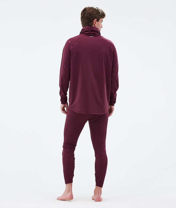 Snuggle Top Termiczny Mężczyźni 2X-Up Burgundy, Zdjęcie 4 z 7