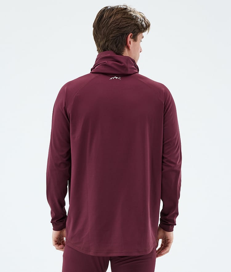 Snuggle Basislaag Top Heren 2X-Up Burgundy, Image 5 of 7