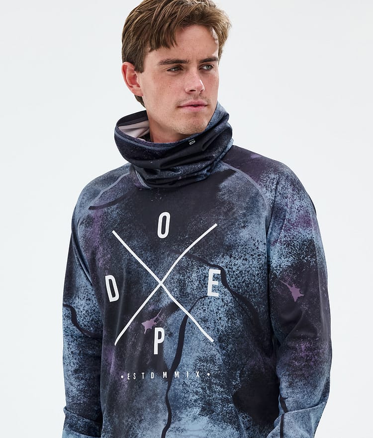 Snuggle Baselayer top Herre 2X-Up Jungle Purple, Billede 2 af 7