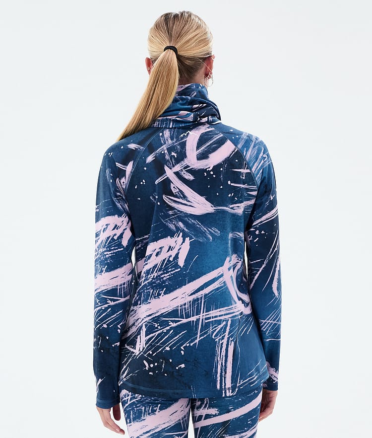 Snuggle W Base Layer Top Women 2X-Up Carvings Pink, Image 5 of 7