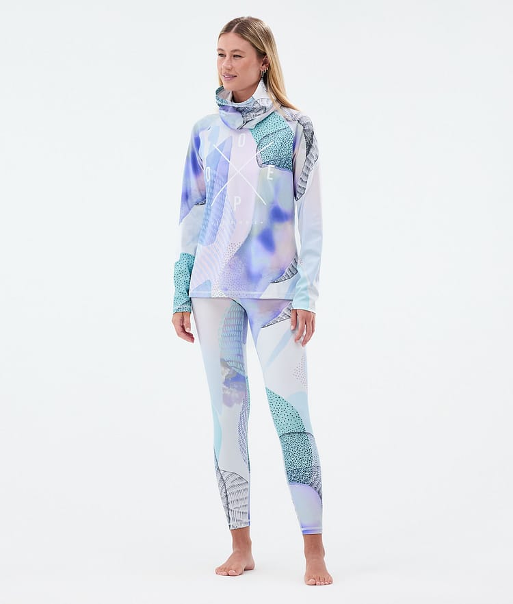 Snuggle W Base Layer Top Women 2X-Up Mist, Image 3 of 7