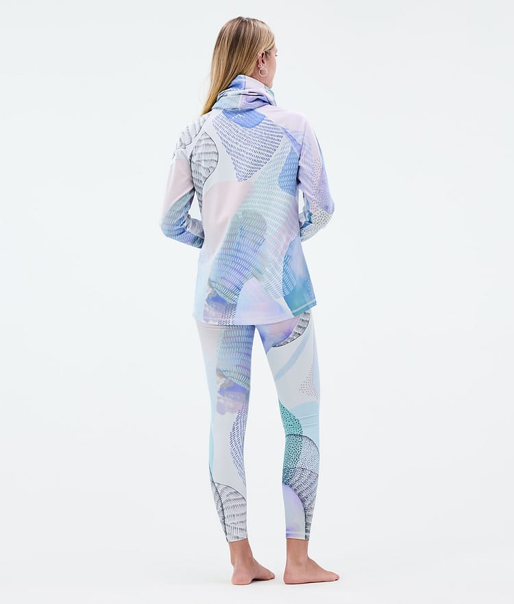 Snuggle W Base Layer Top Women 2X-Up Mist, Image 4 of 7