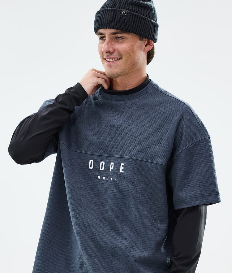 Forge Fleece Sweater Men Metal Blue, Image 3 of 7
