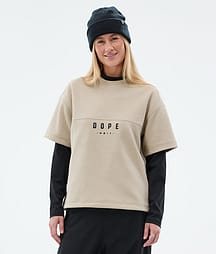 Dope Forge W Midlayer T-shirt Dame Sand