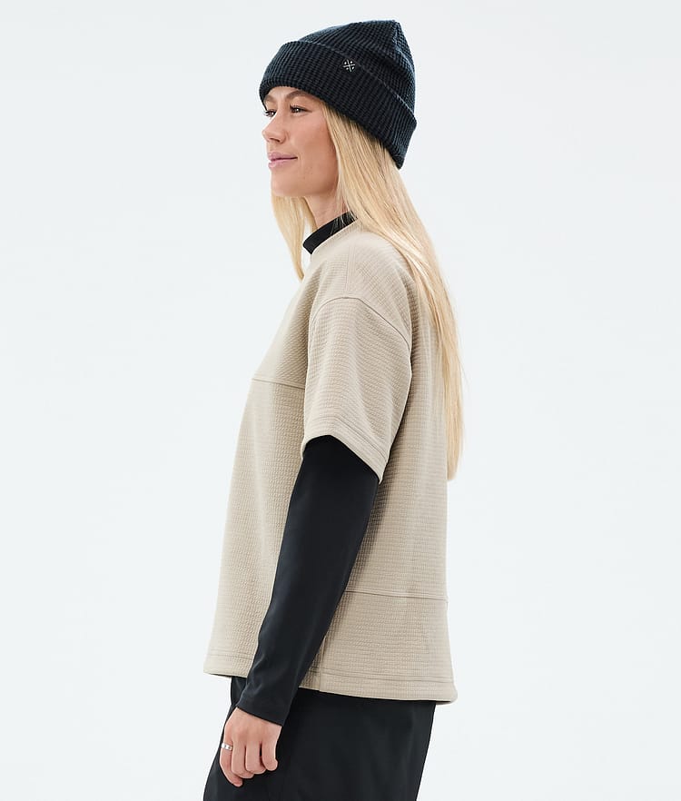 Forge W Fleece Sweater Women Sand, Image 5 of 6