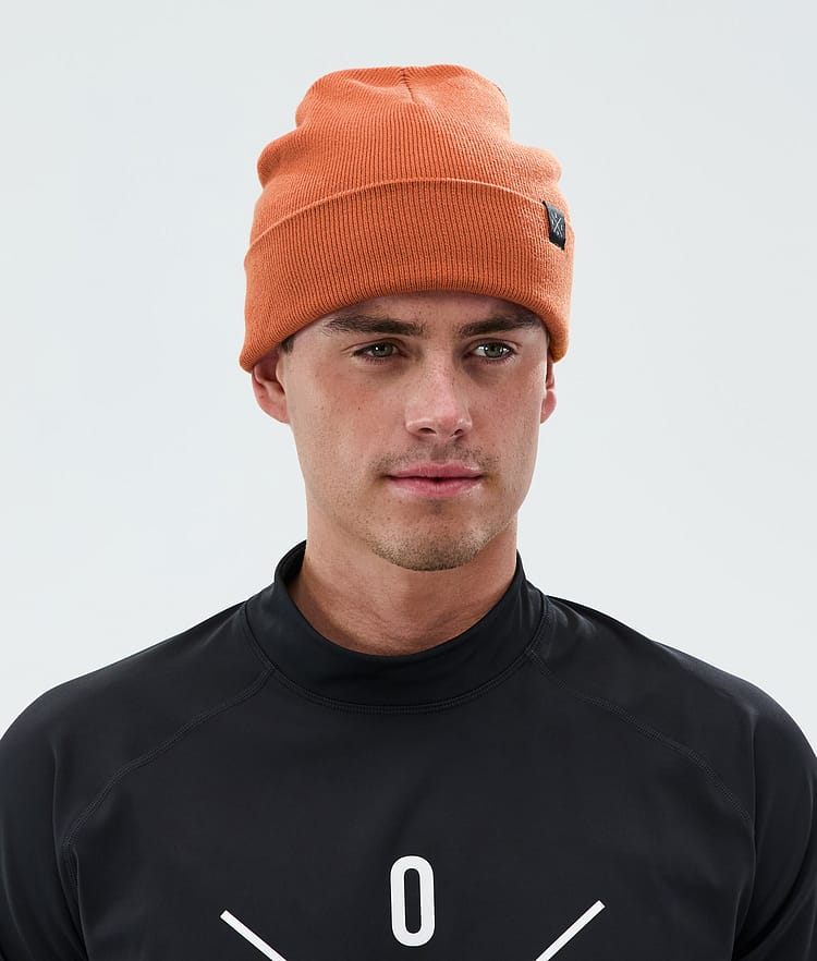 Solitude Beanie Burned Orange, Image 2 of 3