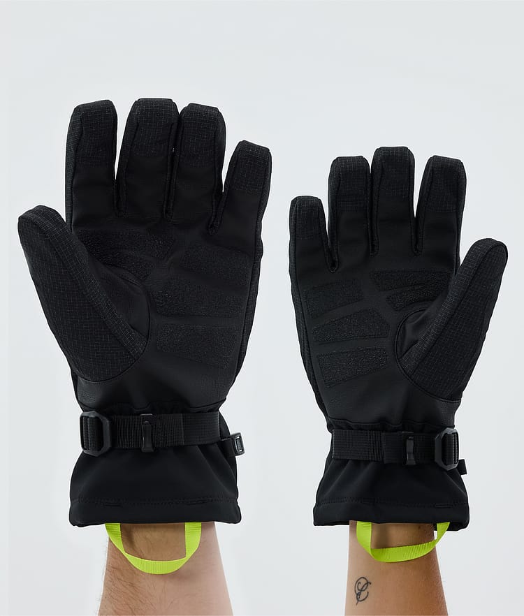 Ace Ski Gloves Black, Image 2 of 4
