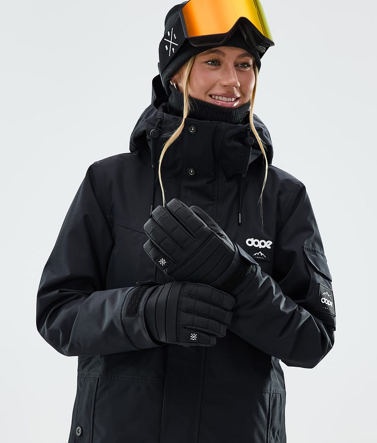 Ace Ski Gloves Black, Image 4 of 4
