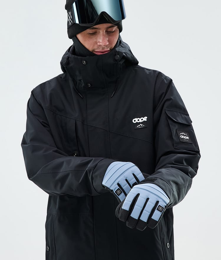 Ace Ski Gloves Light Blue, Image 3 of 4