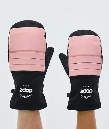Ace Snow Mittens Soft Pink