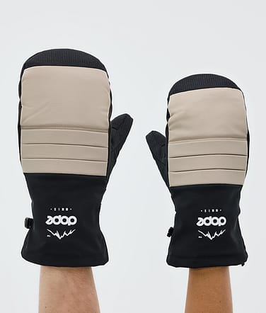 Ace Snow Mittens Sand