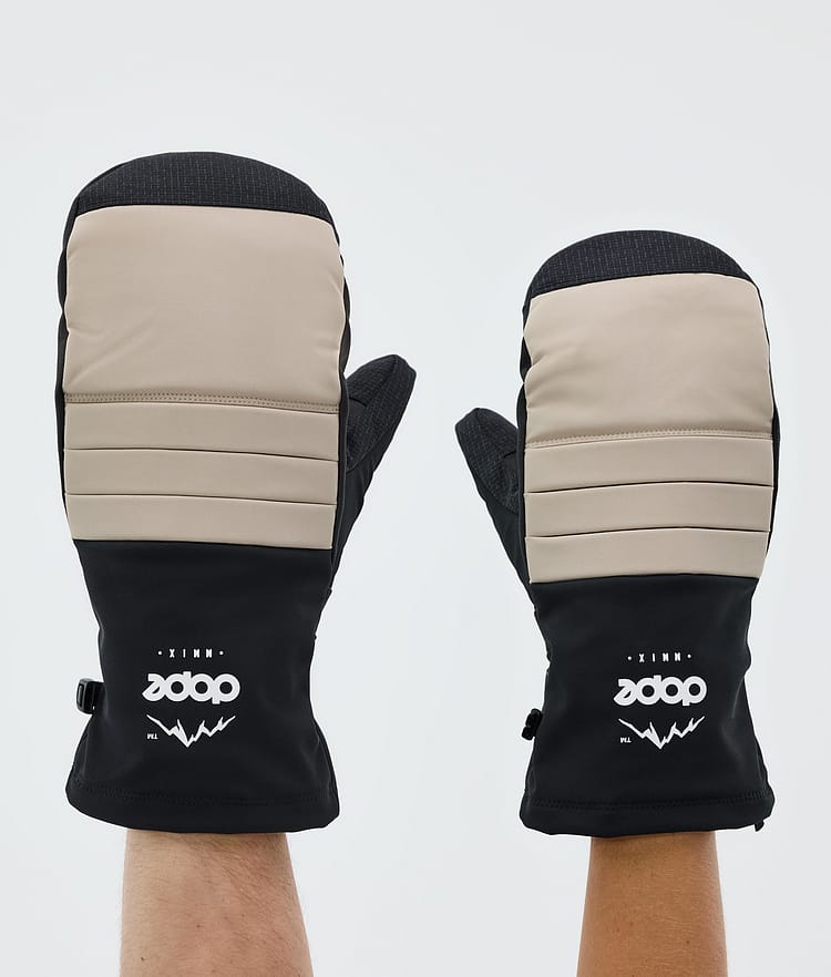 Ace Snow Mittens Sand, Image 1 of 4