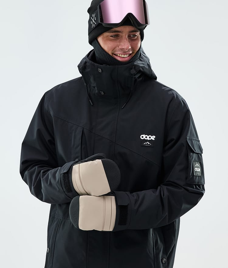 Ace Snow Mittens Sand, Image 3 of 4