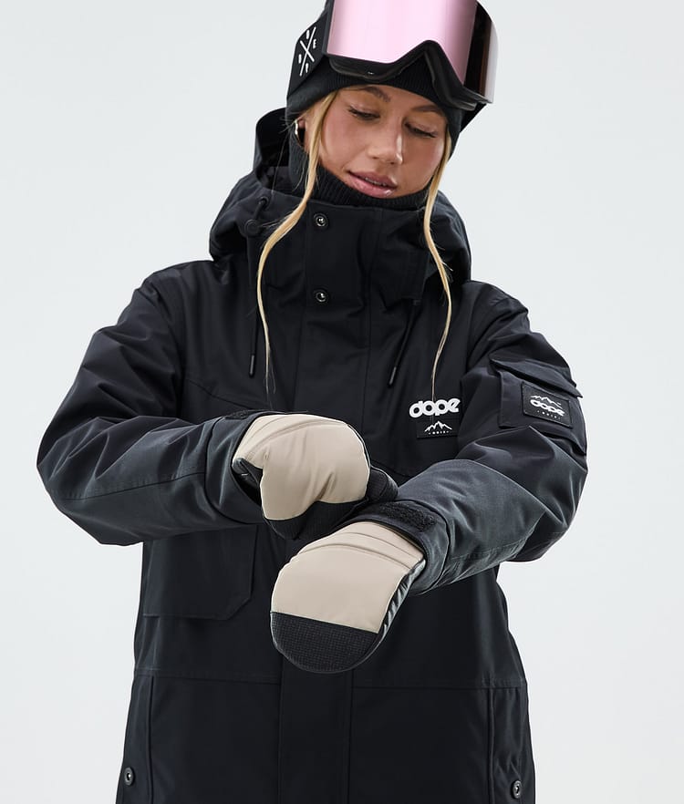 Ace Snow Mittens Sand, Image 4 of 4