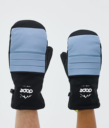 Ace Snow Mittens Light Blue
