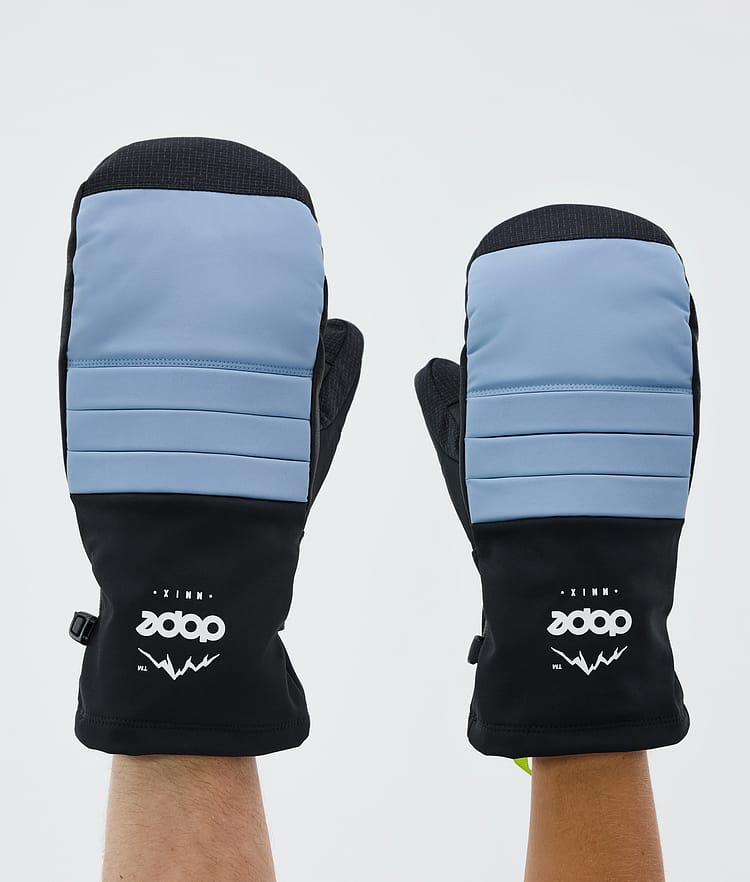 Ace Snow Mittens Light Blue, Image 1 of 4