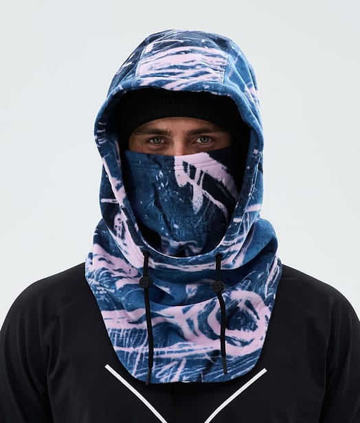 Dope Cozy Hood II Ochraniacze na Twarz Carvings Pink